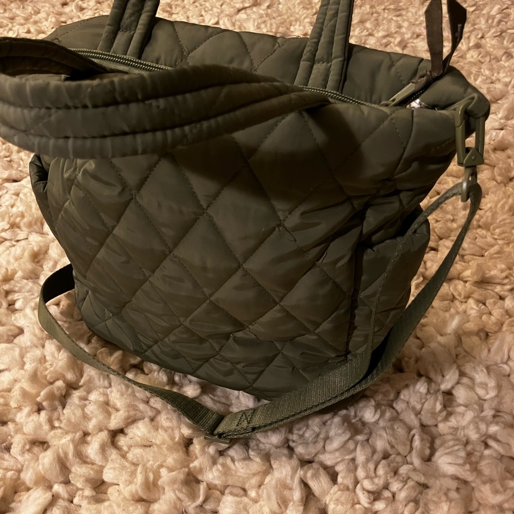 Vera Bradley Olive Quilted Tote - Picture 8 of 8